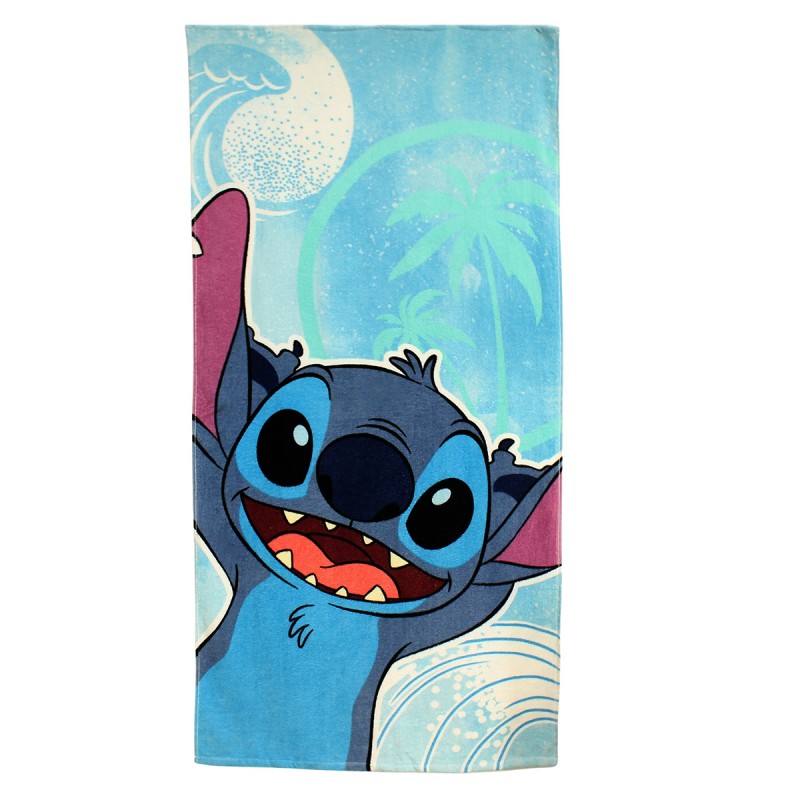 Serviette coton Lilo et Stitch