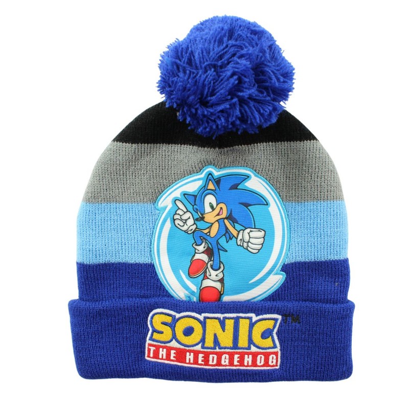 Bonnet avec pompon Sonic