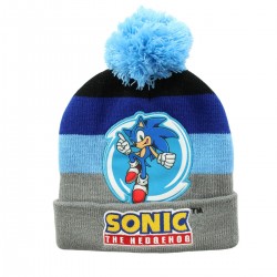 Bonnet avec pompon Sonic