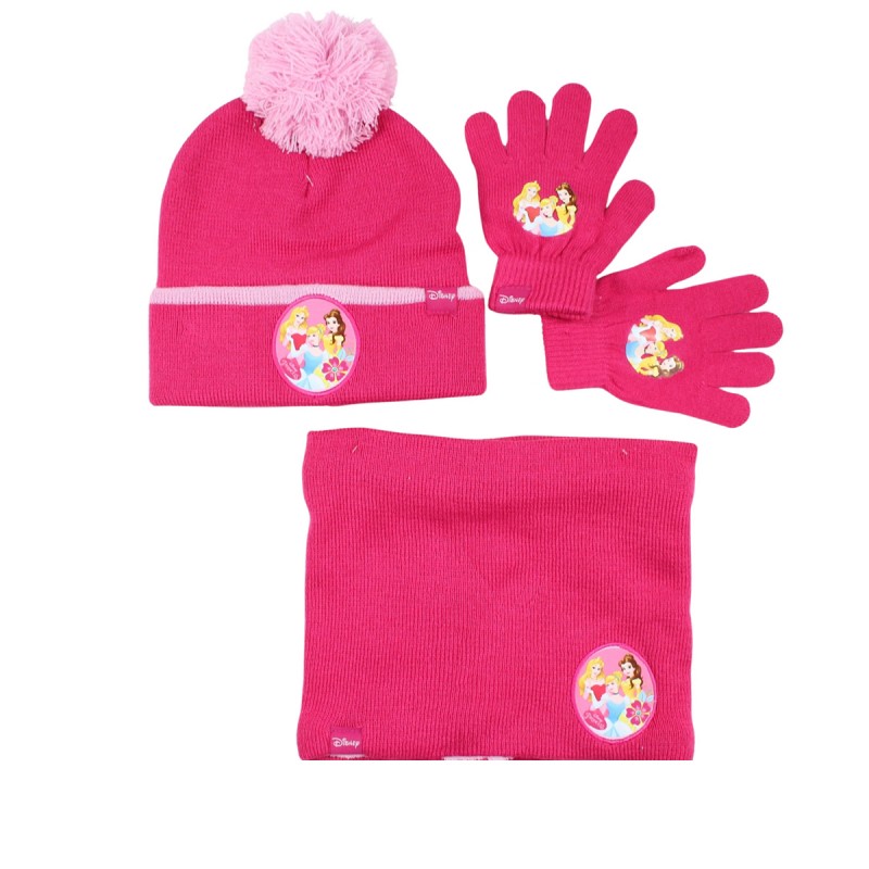 Bonnet gant snood Princesse