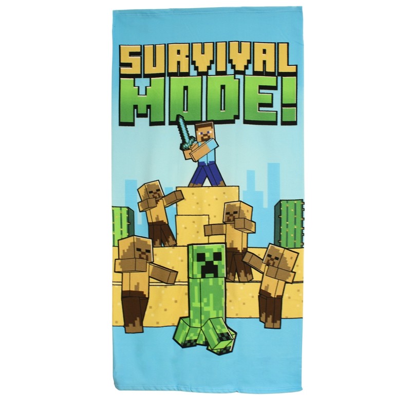 Serviette minecraft.