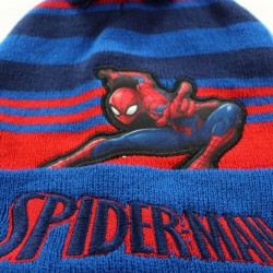 Bonnet avec pompon Spiderman