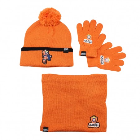 Bonnet gant snood Naruto