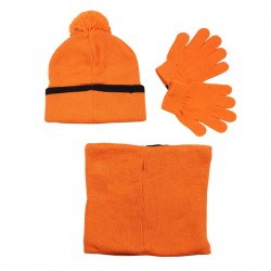 Bonnet gant snood Naruto