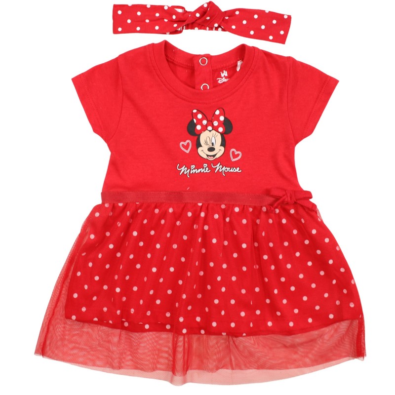 Robe Tulle bebe sur cintre Minnie