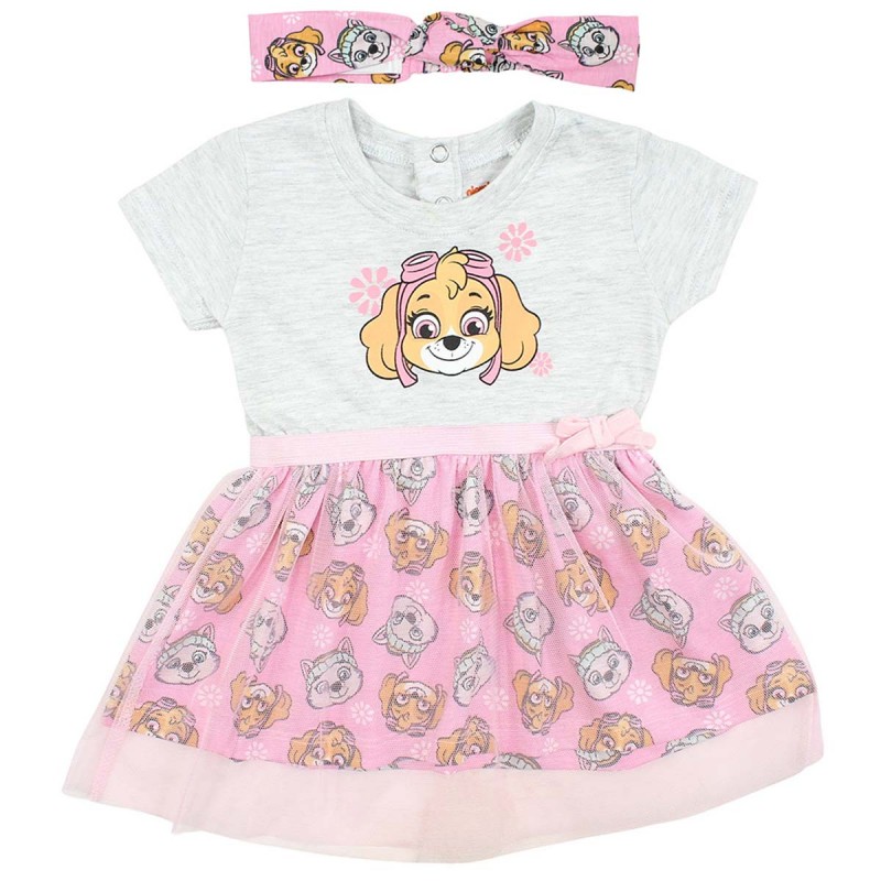 Robe Tulle bebe sur cintre Paw Patrol