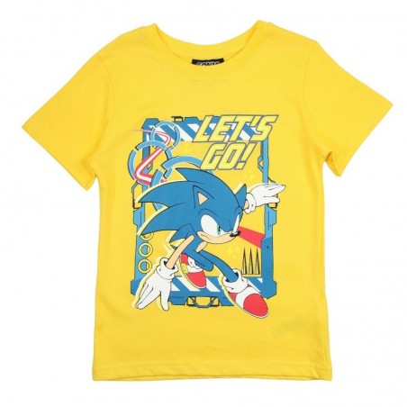 T-shirt garçon Sonic