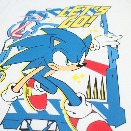 T-shirt garçon Sonic