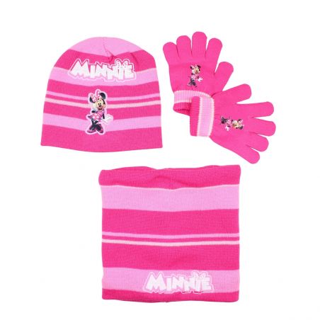 Bonnet Gants Snood Fille Minnie