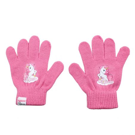 Bonnet Gants Snood Fille Unicorn