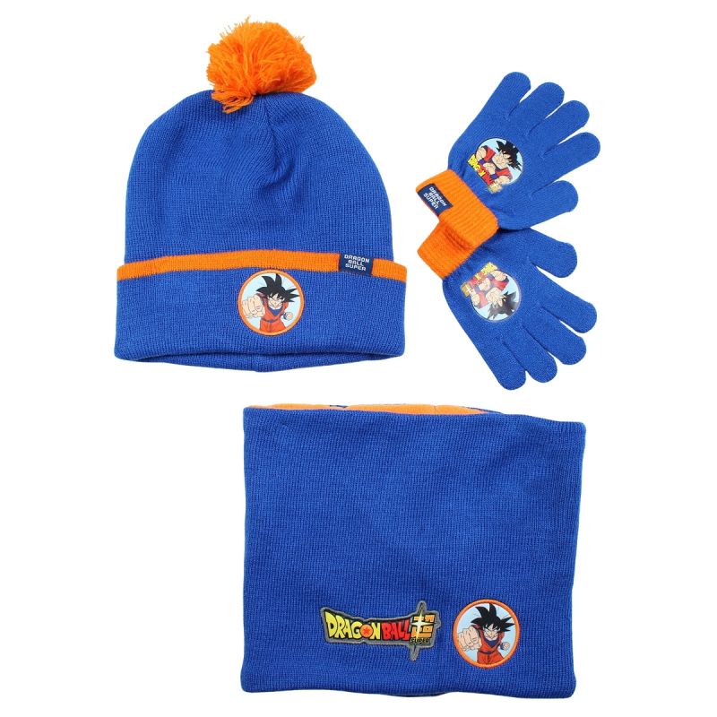 Bonnet gant snood Dragon Ball Z