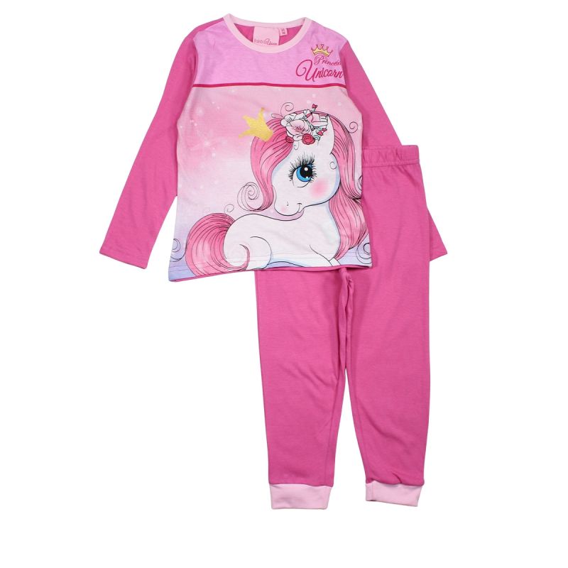 Pyjama coton Fille Unicorn