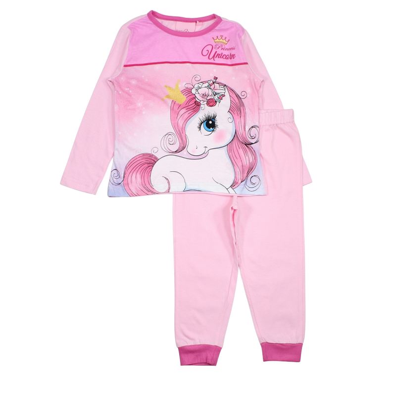 Pyjama coton Fille Unicorn