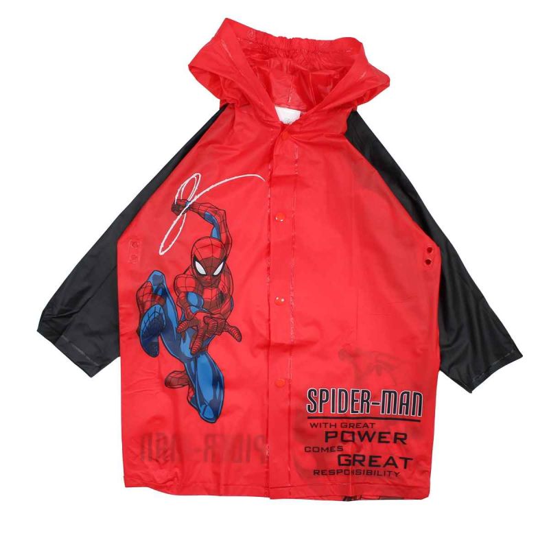 Impermeable garçon Spiderman