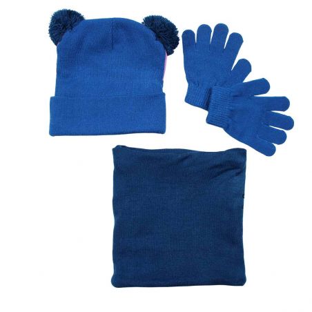 Bonnet gants garçon snood Lilo & Stitch