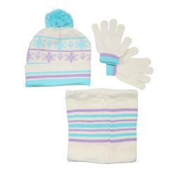 Bonnet gants snood fille La Reine des Neiges