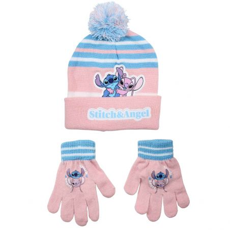 Bonnet gants fille Lilo & Stitch