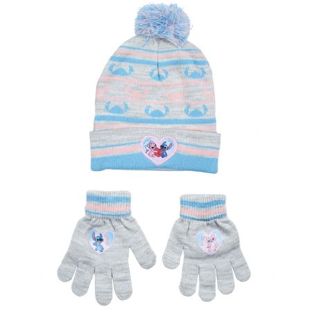 Bonnet gants fille Lilo & Stitch