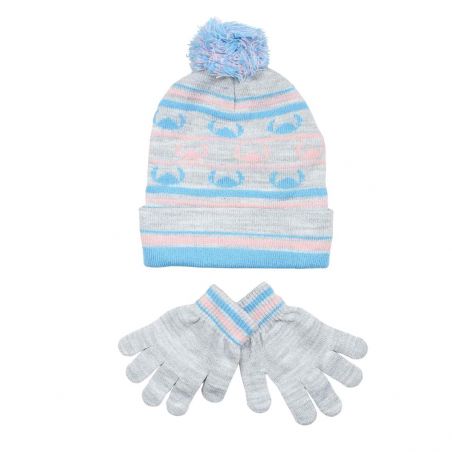 Bonnet gants fille Lilo & Stitch