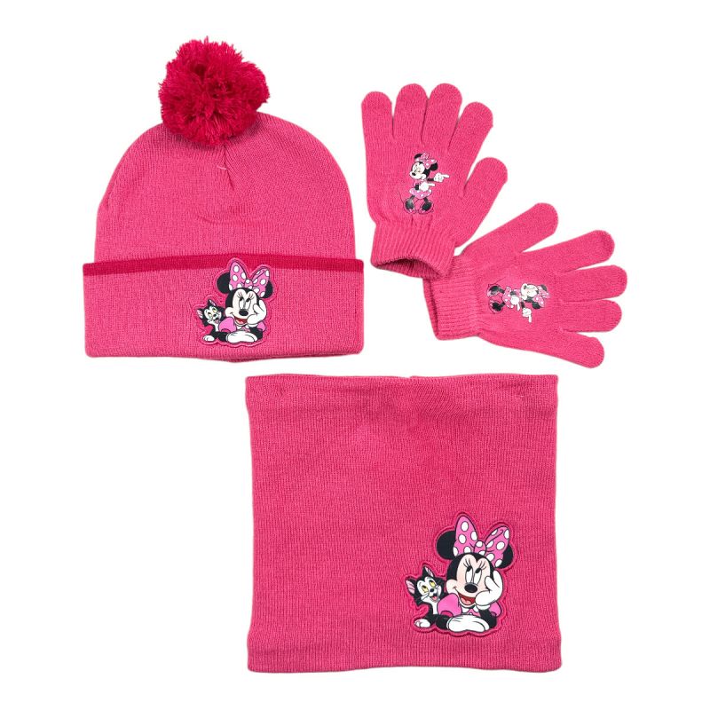 Bonnet gants snood Minnie