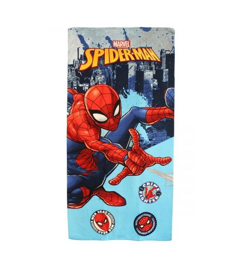 Serviette polyester spiderman.