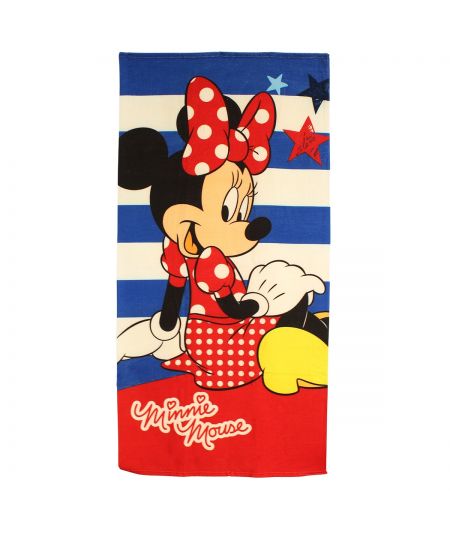 Serviette polyester minnie.